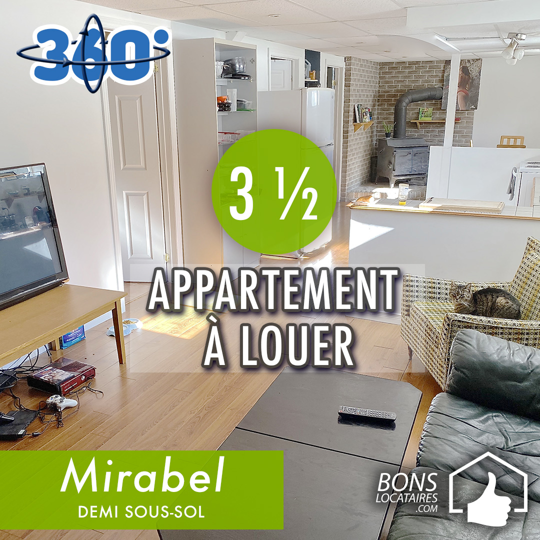 Appartement à louer Mirabel Saint Janvier  Bons Locataires